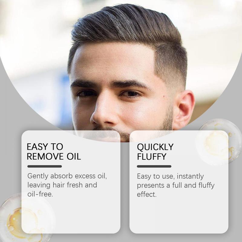 Men’s and Women’s Wash-Free Oil Control Texture-Enhancing Styling Powder – Instantly adds texture and volume, featuring all-natural ingredients, strong hold, wash-free high volume, gentle cleansing.Ideal for daily hair styling care for both men and women