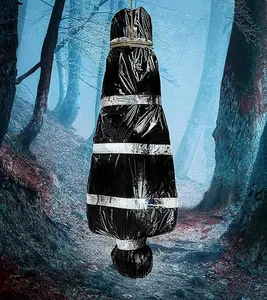 5ft Hanging Corpse Dead Victim Props Halloween Decorations, Haunted Creepy House Halloween Decor,Scary Halloween Decorations Outdoor Clearance, Outdoor Halloween Inflatables Yard Decorations