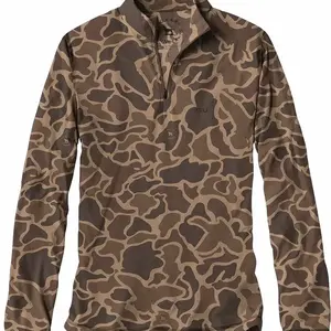 Core Layer 1/4 Zip Pullover Duck Camo 1 1OA