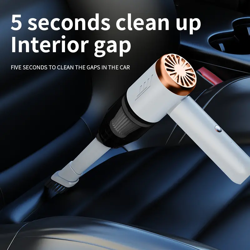 【Back to School】wireless vacuum and hair dryer combo hurricane-level suction for car, home, and outdoor activities like BBQs.  Multifunctional, compact, and long-lasting.long battery life, and lightweight design for effortless car 【SummerVibes】