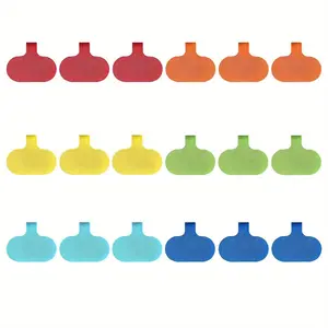 Cable Labels, 18pcs/set Multi-color Cable Tag, Wire Tag for Cable Management and Organizer for Electronics, Computers and More