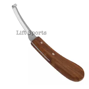 Steel Equine Care Tool: 8.5 Inches Horse Farrier Hoof Knife, Right-Handed for Cows