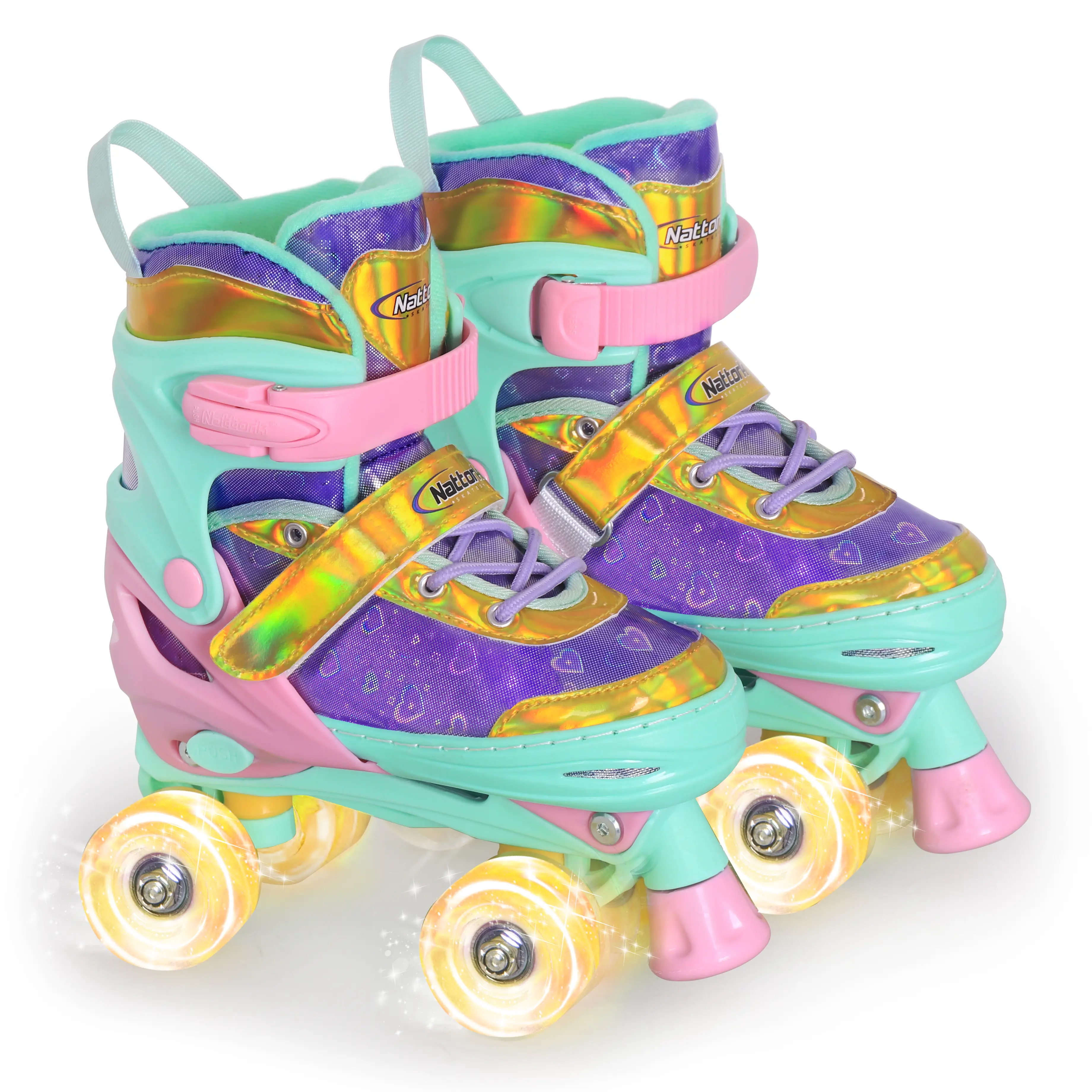 Nattork Lumi Heart Roller Skates