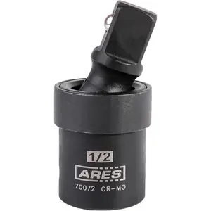 ARES 70072-1/2-inch Drive Impact Universal Joint - Chrome Moly U-Joint Socket Accesses Hard to Reach Fasteners