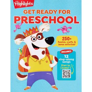Get Ready for Preschool: Learning Activities including Language Arts, Creativity, Math and Life Skills, First Day of Preschool Crafts, Activities, ... More (Highlights Big Fun Activity Workbooks) Paperback – May 23, 2023