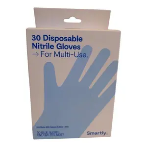 Nitrile Gloves - 30ct - One Size Fits Most - Smartly™