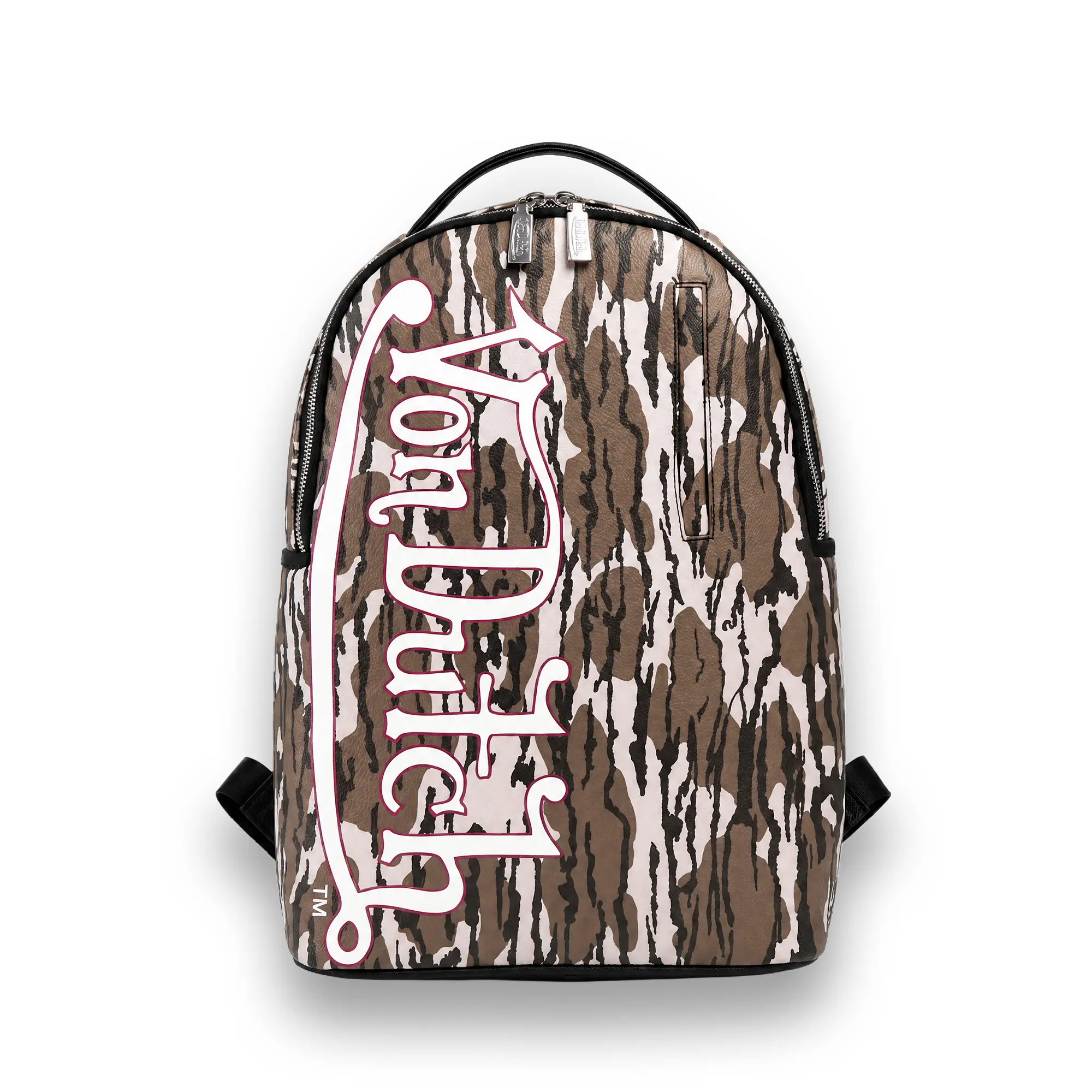 Von Dutch Woodland Camo Backpack