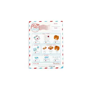 Post Office Playtime Pad 5"x7" 50 Sheets Notepad for Kids Explore Postal World Made in USA