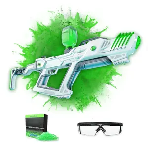 Kids Toy Gun with 10,000 Daytime and 5,000 Nighttime Gellets 170-250 FPS 150FT Range, Full-Auto, Triple Burst Modes for Ages 14+