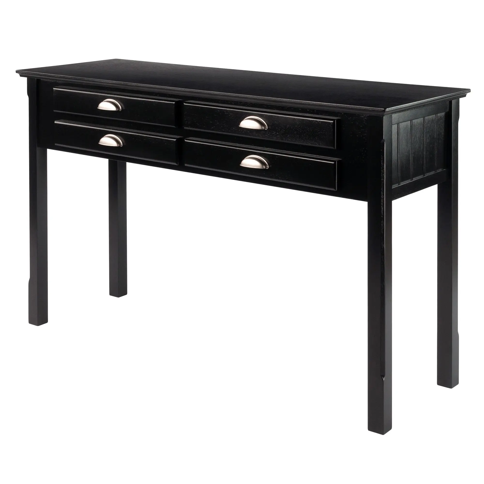 Winsome Timber ConsoleTable, Black, Solid / Composite wood