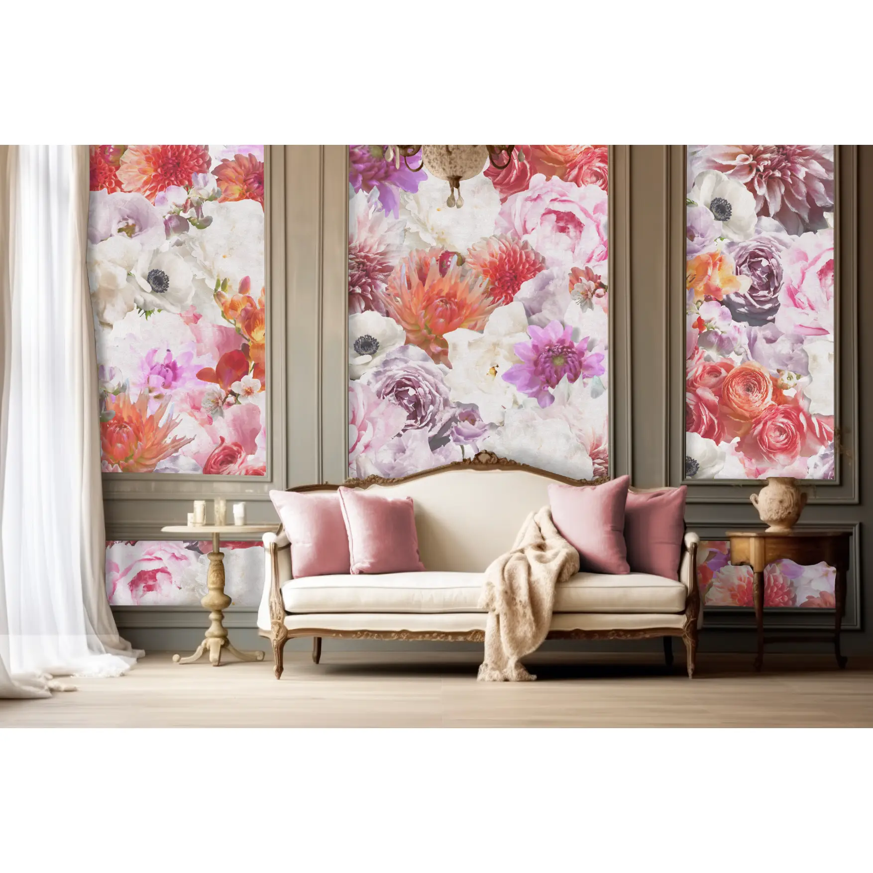 "In Bloom"  Vivian Ferne Wallpaper Mural
