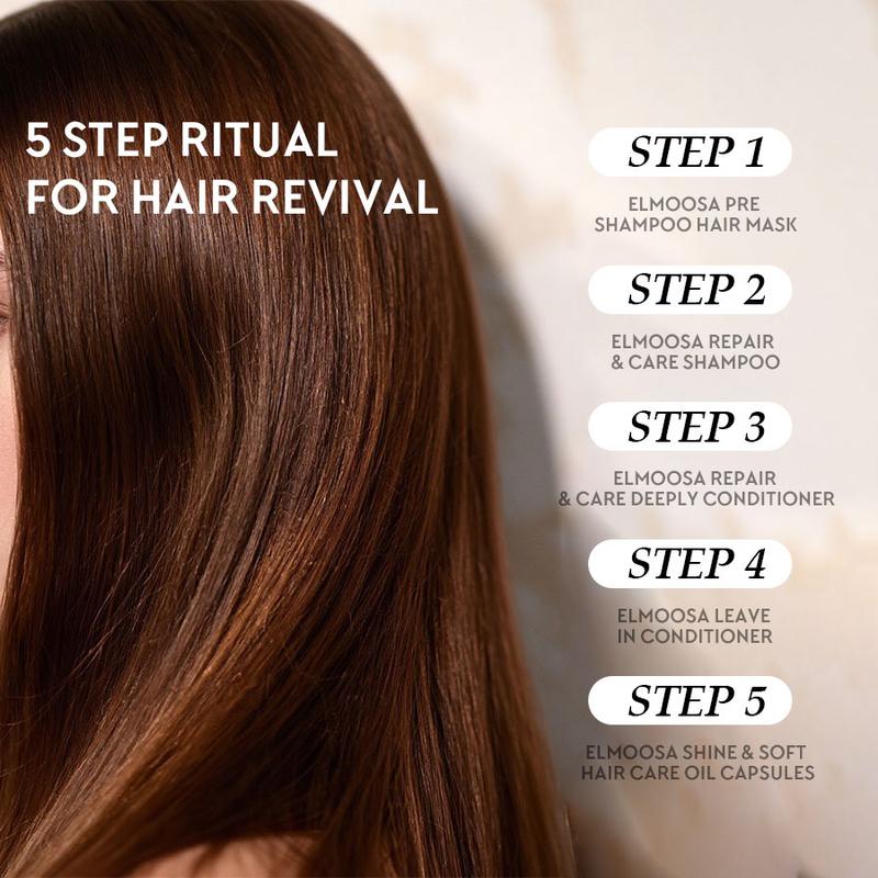 ELMOOSA Leave In Conditioner,100ml/250ml Enriched With Various Advanced Moisturizing Ingredients,Hydrates & Strengthens Hair Haircare