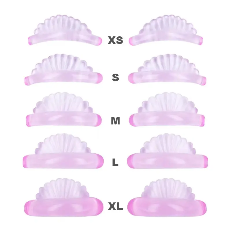5Pairs Eyelash Perming Curler Lift Pads 3D Lashes Perm Rods Shell Silicone Lash Lifting Kit Makeup Beauty Tool Cosmetic Tools