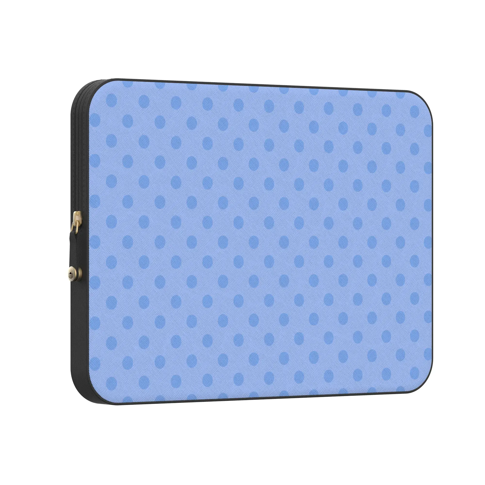 Spotted in SoHo | Periwinkle Polka Dot Laptop Case