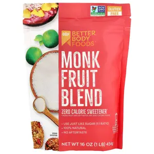 BetterBody Foods Monk Fruit Blend, 1 lb (454 g)