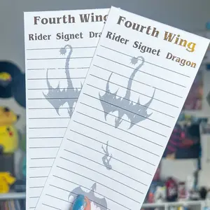 Fourth Wing Cheat Sheet Bookmark (Fill as you Read)