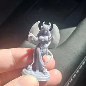 Infernal Temptress – DND Enemy 32mm | D&D Resin Model | Unpainted Figure