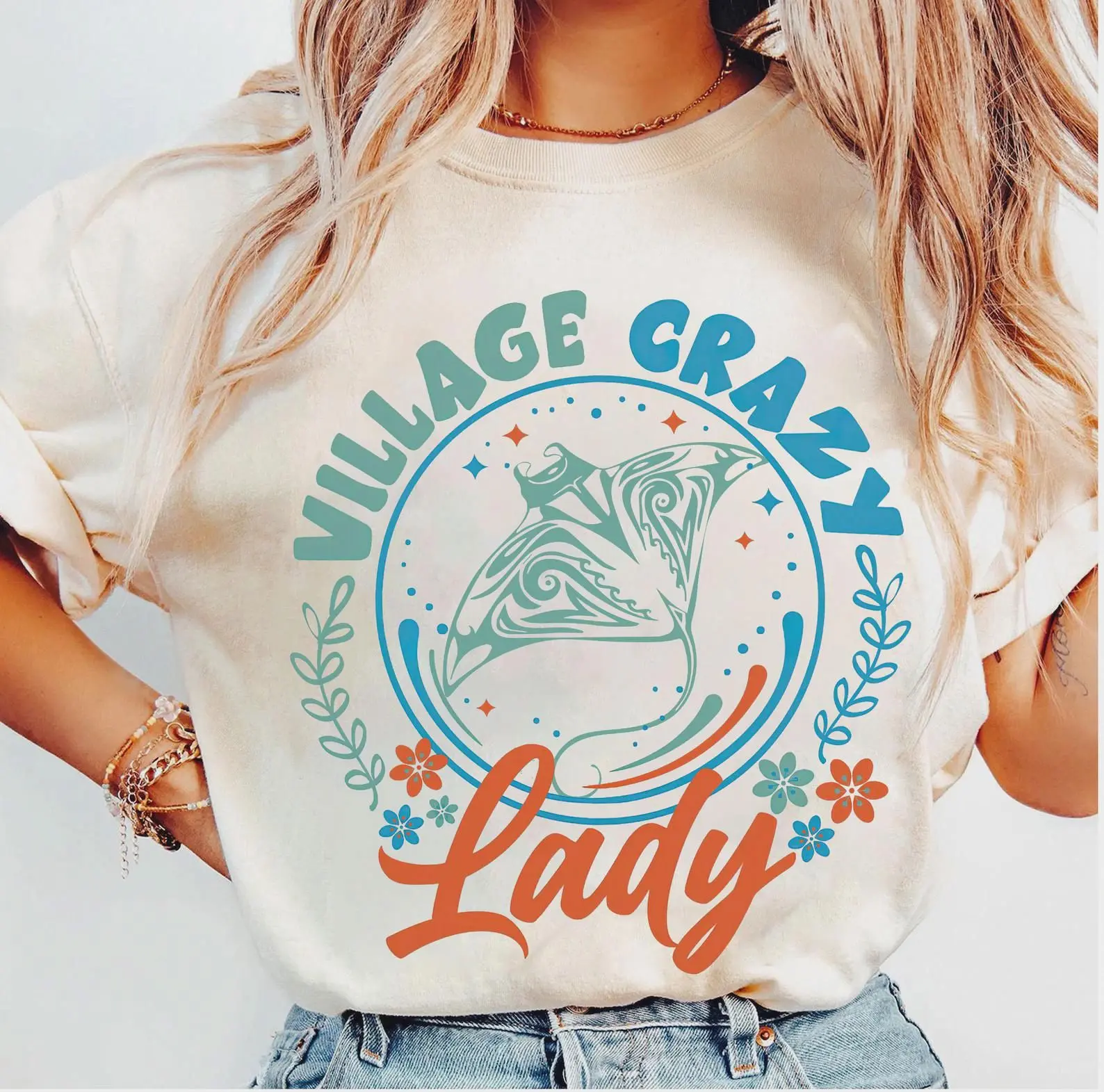 Moana Shirt, Moana Village Crazy Lady Shirt, WDW Moana Tala Grandma Shirt, Mother's Day Shirt, WDW Trip Shirt