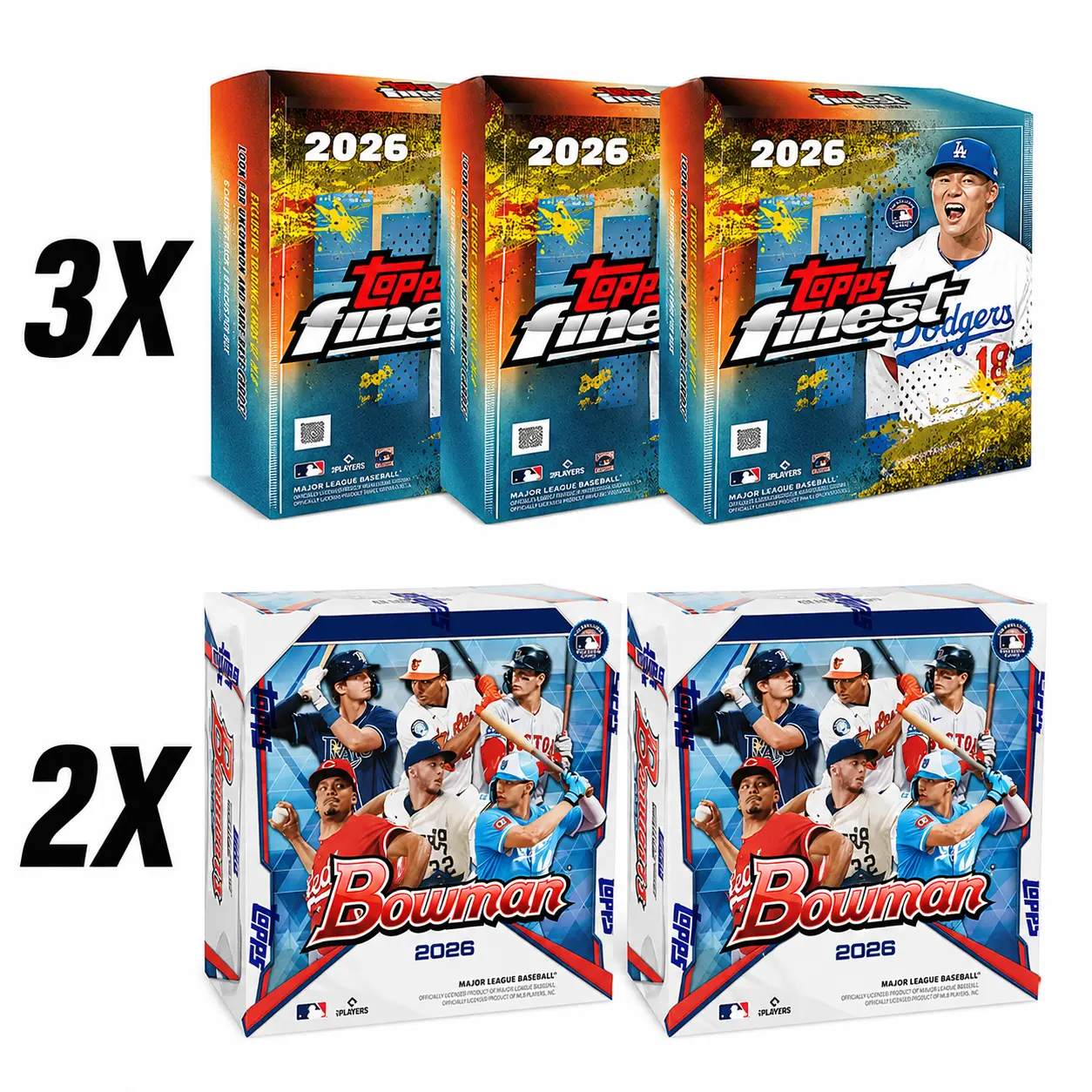 3x - 2026 Topps Finest & 2x- Bowman Mega Box PYT Break #16