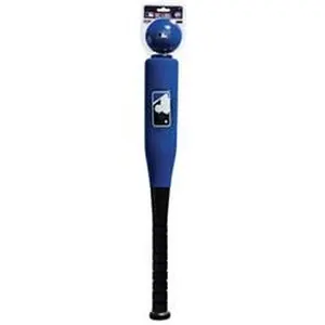 Franklin 9460742 Major League Baseball Blue Foam Ball & Bat Set pack of 4