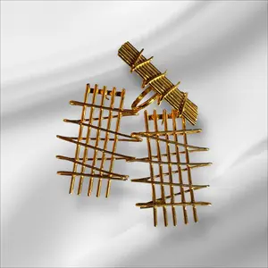 Nubian Balance Bronze Earrings + Ring