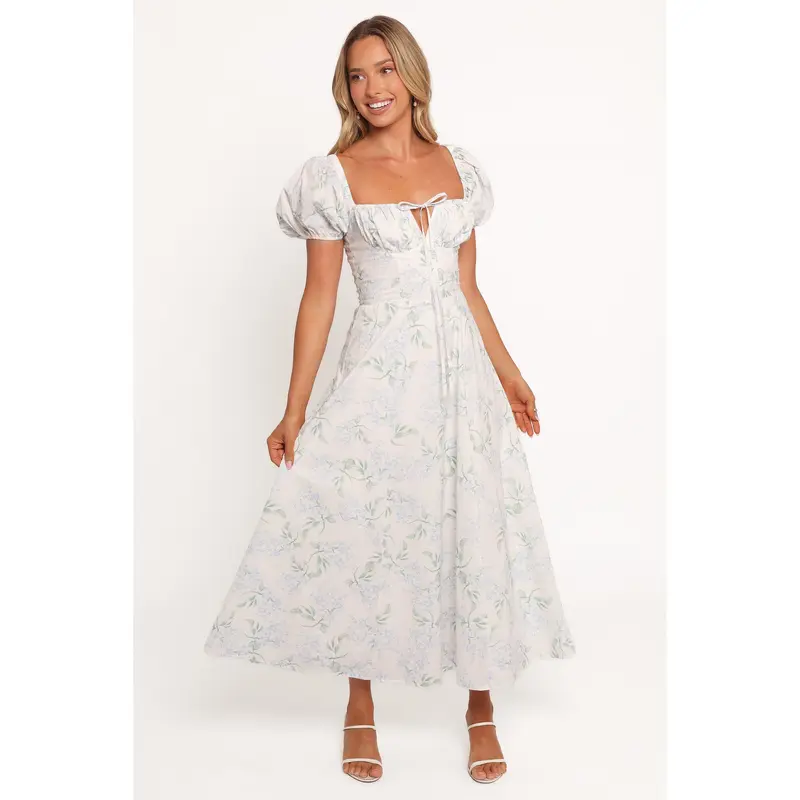 chinese dress ladies Emersyn Pink Eyelet Midi Dress main image 1