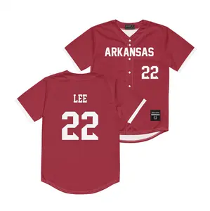 Arkansas Baseball Cardinal Jersey  - Peyton Lee