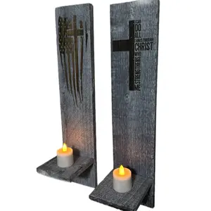 Wall Mount Candle Holder for Home Decor and Ambience
