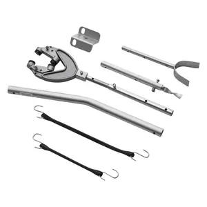 VEVOR Transom Saver, 26.9-62.2 in, Adjustable Boat Transom Saver with Heavy-Duty Head, Corrosion-Resistant Easy-to-Install Transom Savers for Less Than 150 HP Outboard Motor , Fit for Roller & Trailer