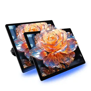 NOAUKA13.5 Inch 4K Android 14 Car TV Headrest Monitor for Cars Back seat,Support Phone Wireless Mirror Link Touch Screen,HDMI Input,USB/SD Multi-Media Video Player,WiFi (2G Ram+32G ROM)(2PCS)