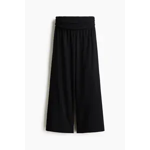 H&M Wide gathered-waist trousers