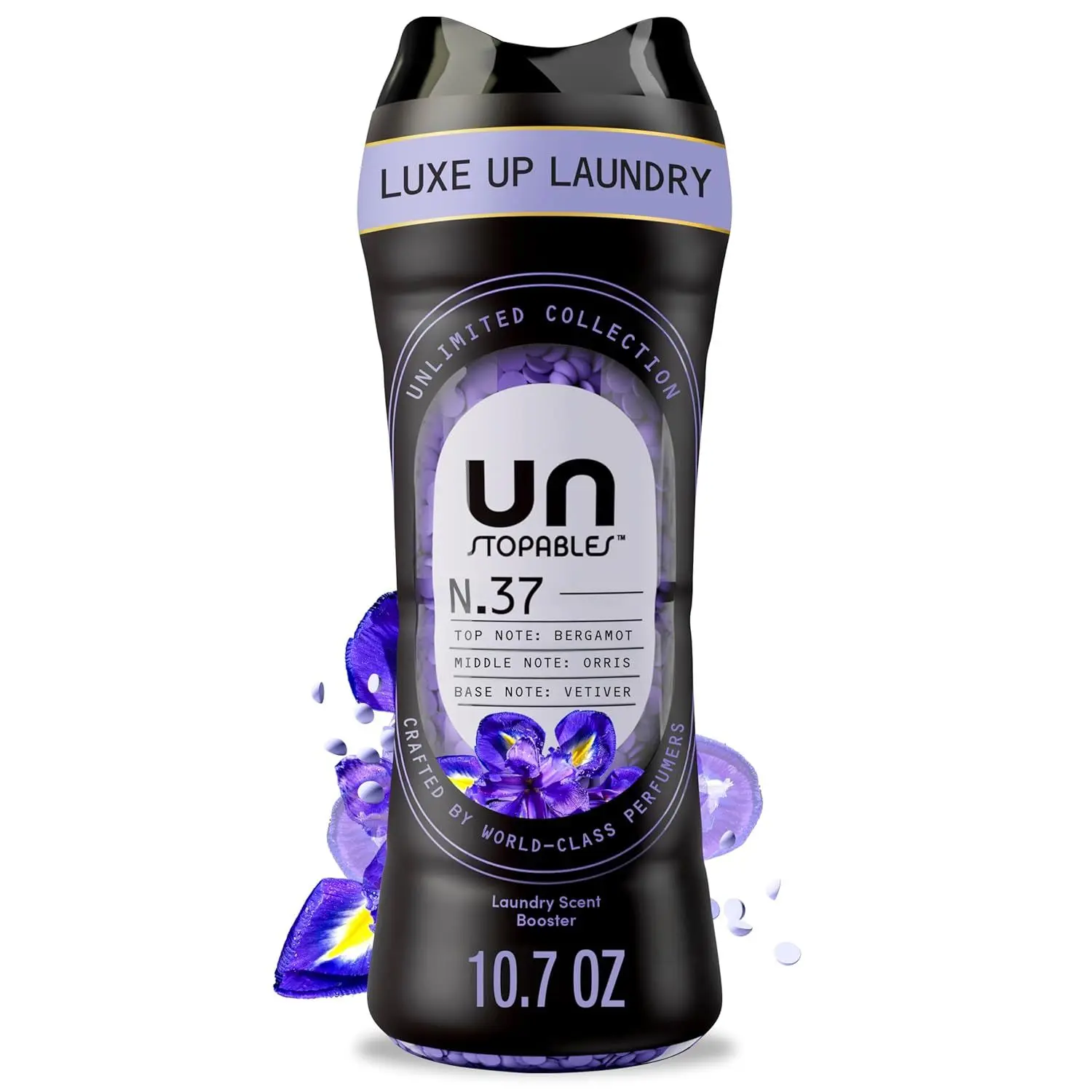 Downy Unstopables Unlimited Collection In Wash Laundry Scent Booster Beads, No. 26, Fine Fragrance, Long Lasting Fresh Scent Beads, 21.1 oz
