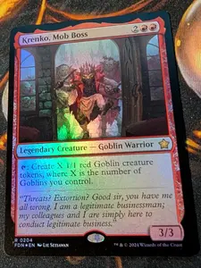 Krenko, Mob Boss commander deck