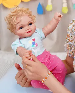 VACOS Realistic Reborn Baby Dolls 20 Inch Newborn Girl Doll Lifelike Soft Cloth Body Christmas Birthday Gift For Kids Age 3+
