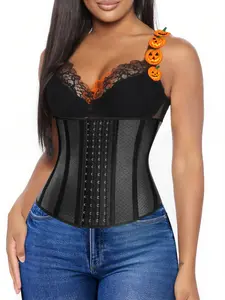 Halloween Women's Adjustable Hook & Eye Waist Trainer, Breathable Tummy Control Corset, Shaper for Women, Waist Cincher for Weight Loss