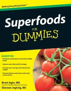 USED-Superfoods For Dummies by Brent Agin (Paperback)