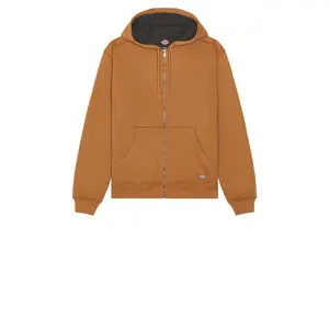 Dickies Full Zip Thermal Lined Fleece in Brown Duck Dickies Full Zip Thermal Lined Fleece in Brown Duck