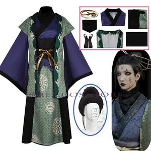 Spider Goblin Cosplay Game Black Myth Wukong Costume Zhi Zhu Jing 4 Sister Uniform Wig Set Halloween Party Outfit for Women