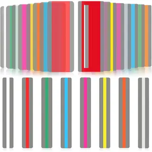 24 Pack Guide Reading Strips, Reading Line Trackers, Dyslexia Support Tools, Teacher Supply Assistant Overlays Line Reader for Students Teachers Help with Dyslexia