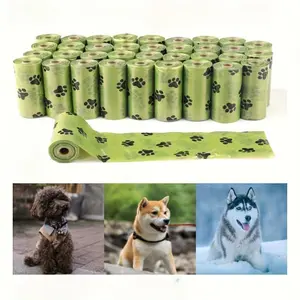 15 Rolls Dog Puppy Pet Waste Bags, Leak-Proof Design, Durable & Convenient, Perfect for Daily Use, Eco-Friendly Pet Supplies