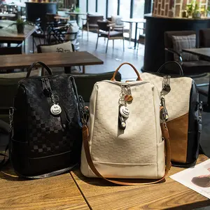 2025 New Style Backpack for Women, Patchwork Casual Versatile Fashion Backpack, Single Shoulder Bag for Women