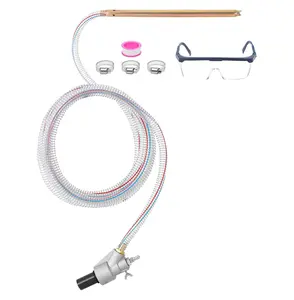 RIDGE WASHER Pressure Washer Sandblasting Kit, Dustless-Wet Sand Blaster for Pressure Washers, 5000 PSI, 8.0 GPM, 1/4 Inch Quick Connect, ChristmasGift