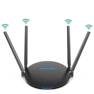 WAVLINK Wireless Router 1200Mbps, Dual Band 5GHz+2.4GHz WiFi 5 Router with 100Mbps WAN/LAN, Long Range Coverage for Home & Office, Supports Router/Repeater Mode