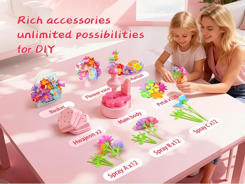 UNITOUR Arts and Crafts for Kids Ages 3-12, DIY Flower Bouquets Toys for Girls, Press Fabric Flower for kids, Craft Kits for Children, Fabric Flower Bouquets Toys, Gift for Birthday.. UNITOUR Arts and Crafts for Kids Ages 3-12, DIY Flower Bouquets Toys for Girls, Press Fabric Flower for kids, Craft Kits for Children, Fabric Flower Bouquets Toys, Gift for Birthday..