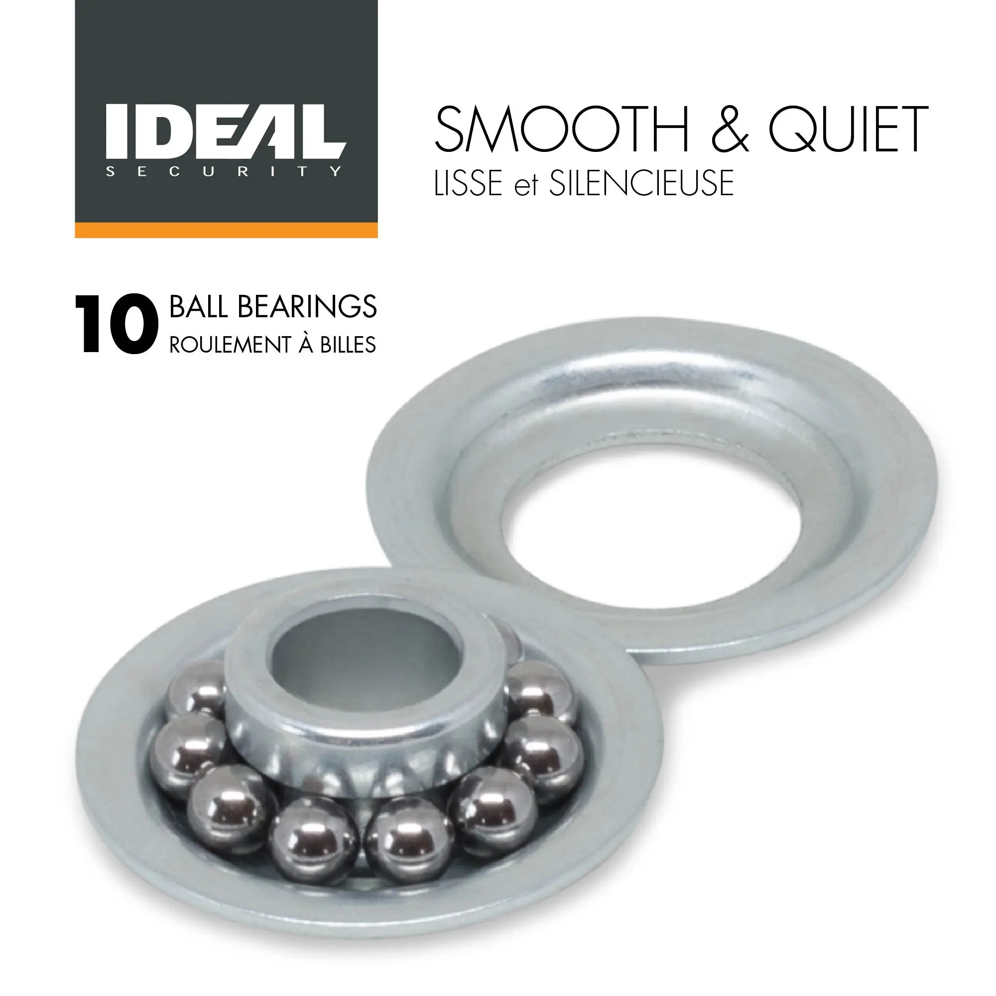 Premium Nylon Garage Rollers, 2" w/ 10 ball-bearings (10-pk)