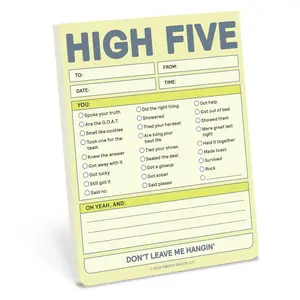 High Five Nifty Note (Pastel Yellow) High Five Nifty Note (Pastel Yellow)