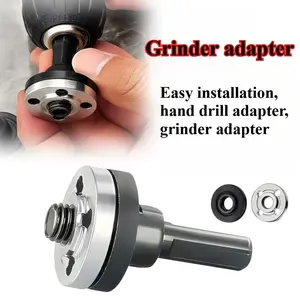 3-piece universal electric drill adapter/electric drill to grinder adapter, suitable for cutting discs, polishing wheels, and grinding connections, Industrial grade electric drill adapter, woodworking tools, cutting tools, Power tool