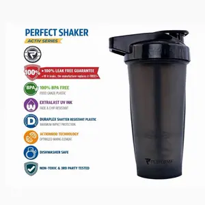 Performa Perfect Shaker Activ Series 100% Leak Free BPA Free Food Grade Plastic Dishwasher Safe Non Toxic