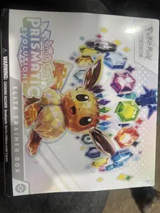 Prismatic Evolutions Elite Trainer Box (ETB) - Non-Sports Trading Card Box for Collectibles & Trading Card Accessories