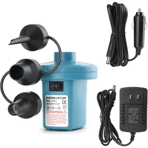 Electric Air Pump, Air Pump for Inflatables Air Mattress Couch Pool Floats,Inflatables Boat Raft Toys, AC/DC Pump